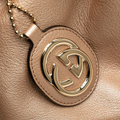 Gucci Ski 2-Way Shoulder Bag Pink Leather