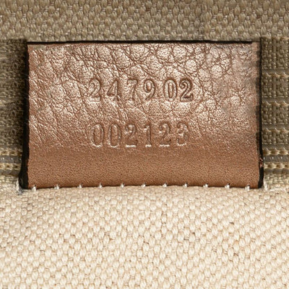 Gucci Ski 2-Way Shoulder Bag Pink Leather