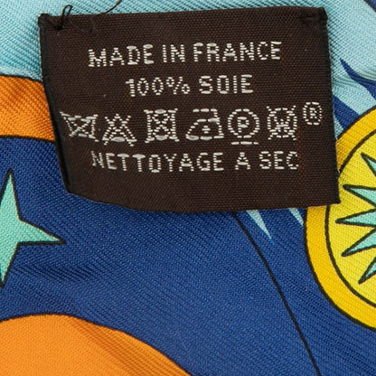 Hermes Twilly la Source de Pegase Scarf Multicolor Silk