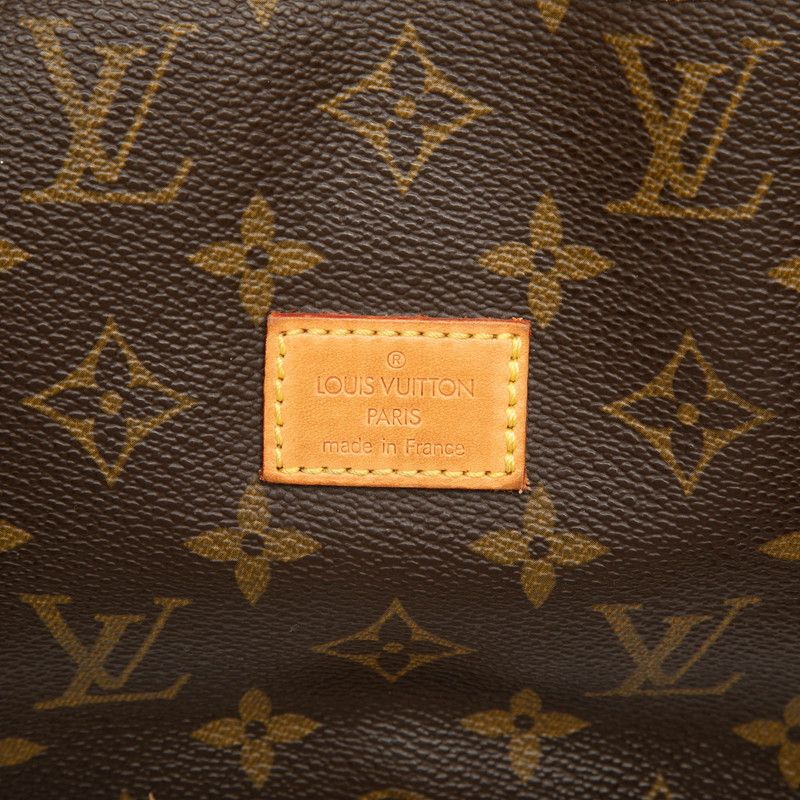 Louis Vuitton Monogram Saumur 30 Crossbody Shoulder Bag Brown Leather