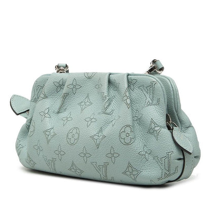 Louis Vuitton Mahina Scala Mini Crossbody Shoulder Bag Veil Ragn Blue Leather