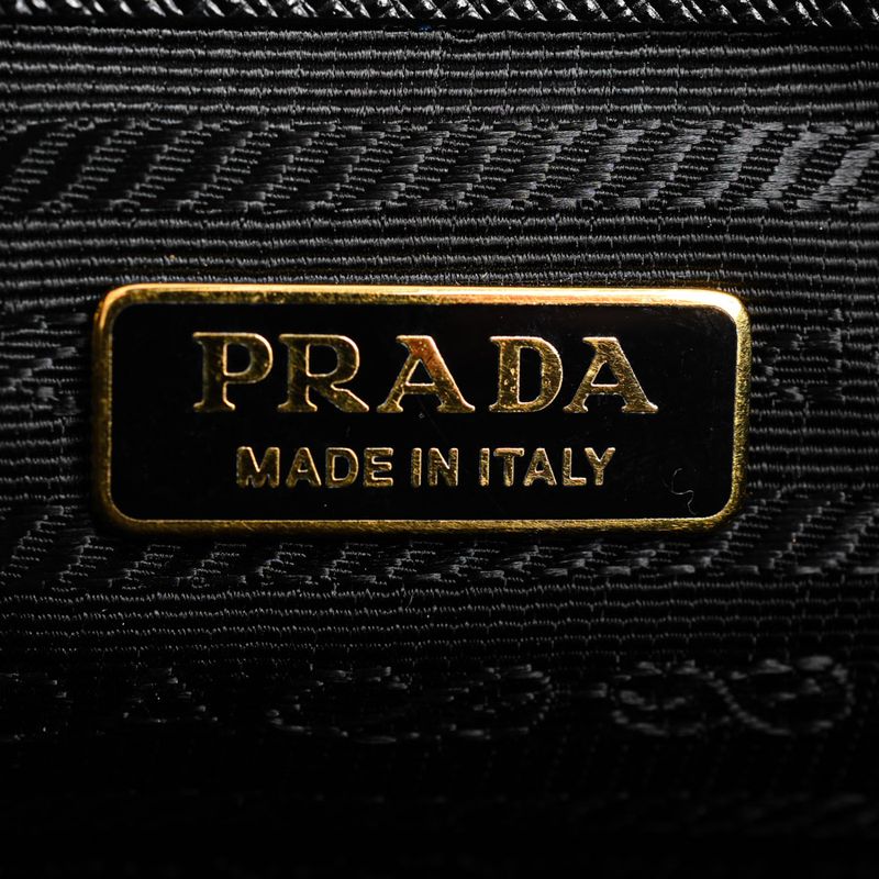 Prada Handbag Galleria Black