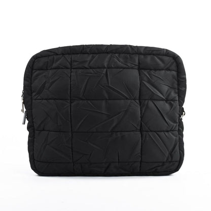 Prada Clutch Quilted Silver