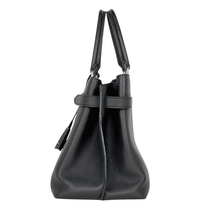 Louis Vuitton Lockme 2-Way Shoulder Bag Leather Noir Black