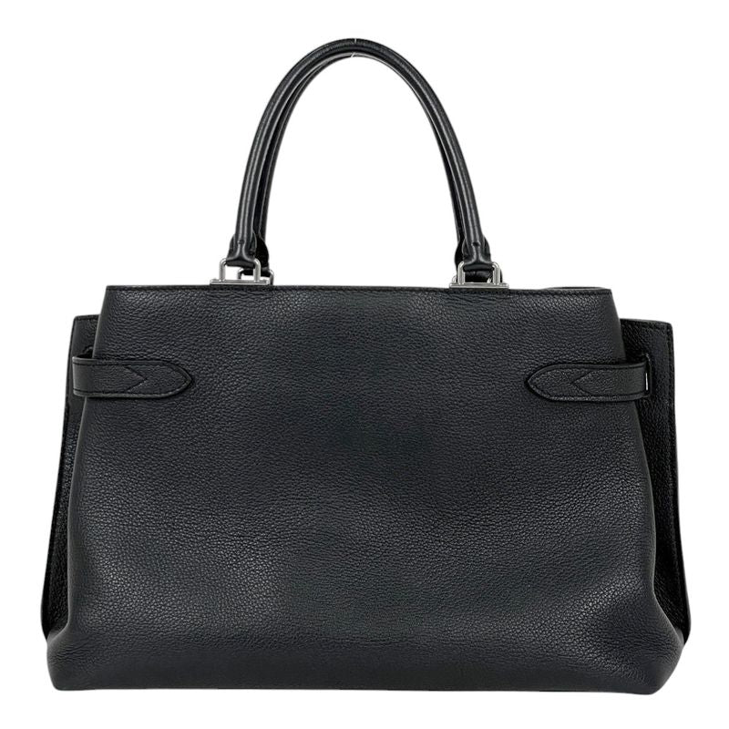 Louis Vuitton Lockme 2-Way Shoulder Bag Leather Noir Black