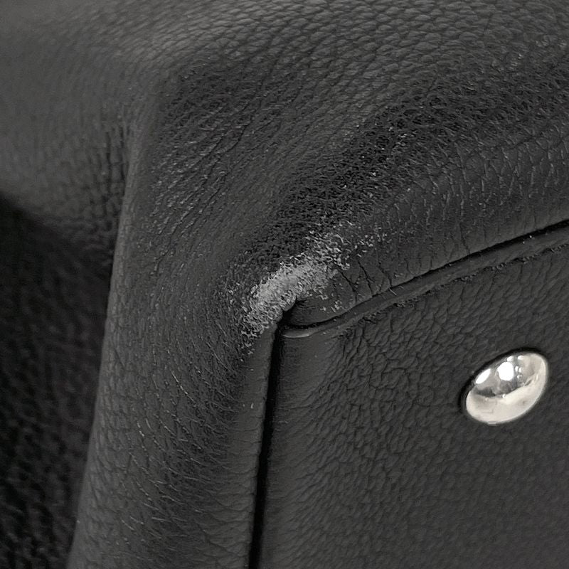 Louis Vuitton Lockme 2-Way Shoulder Bag Leather Noir Black