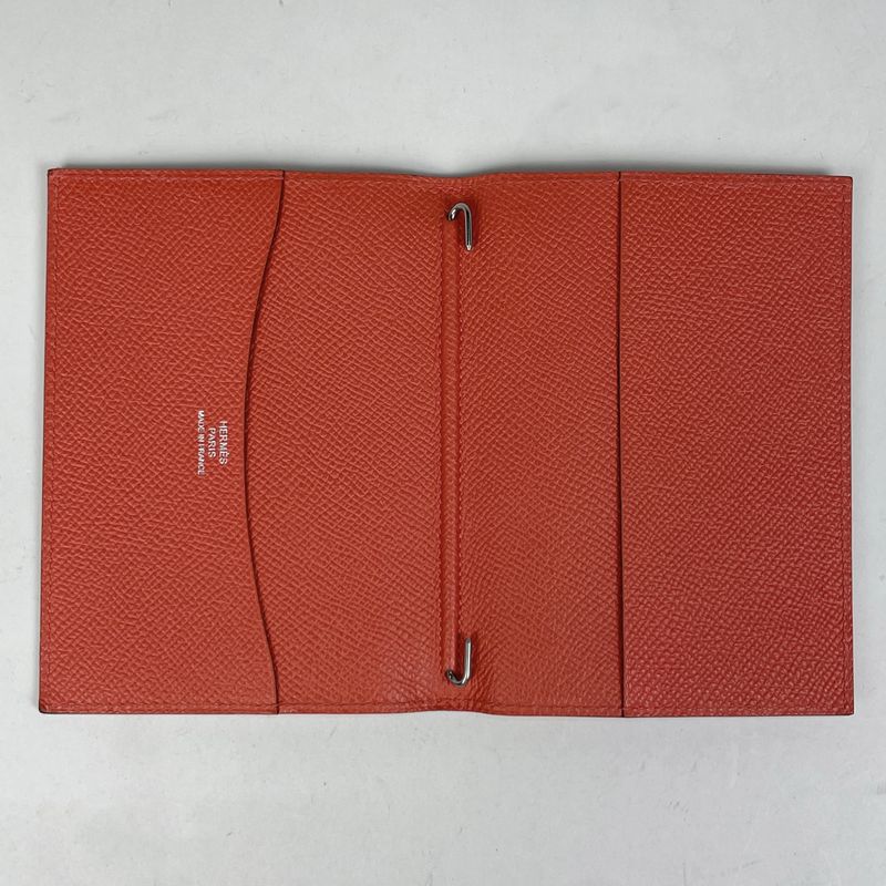 Hermes Agenda PM Notebook Cover Book Veau Epsom Capucines