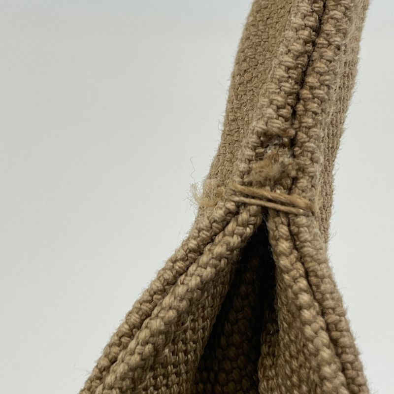 Prada Canapa Tote 2-Way Shoulder Bag Canvas Brown