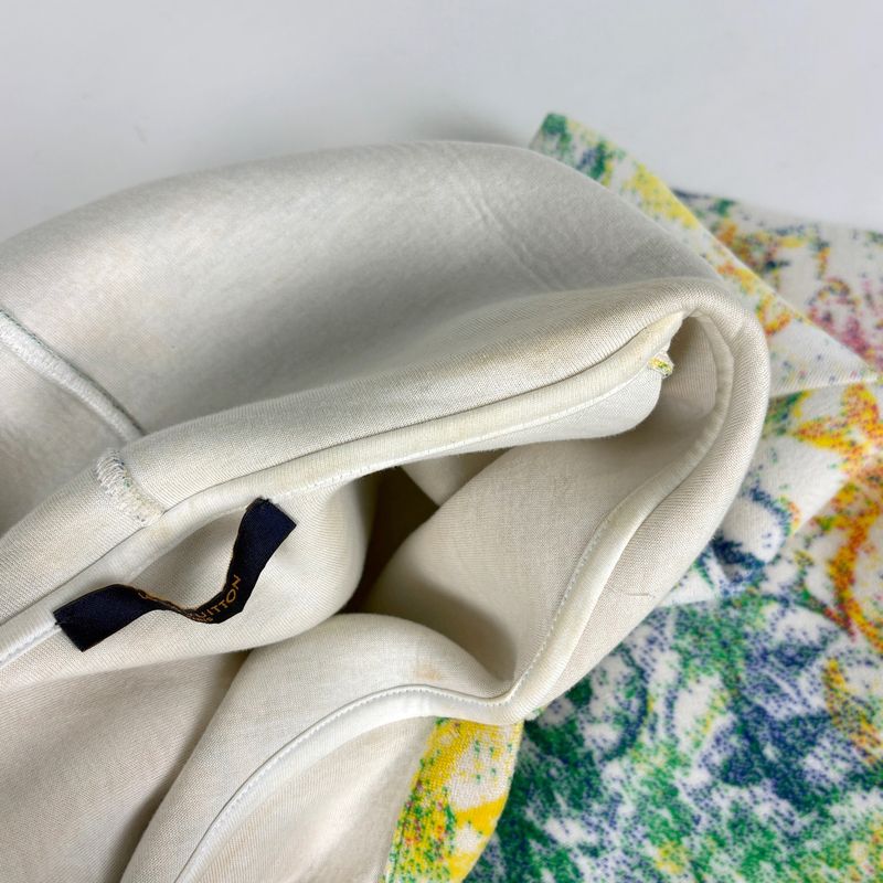 Louis Vuitton Pastel Monogram Hoodie Pullover Brushed Top Cotton Multicolor