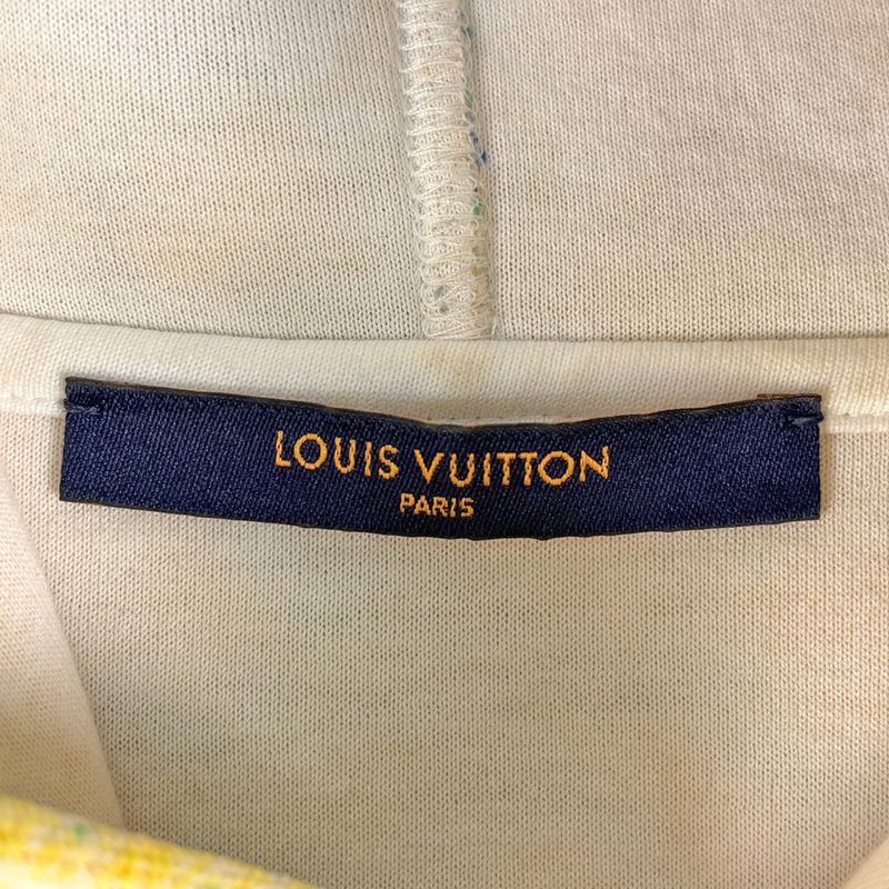 Louis Vuitton Pastel Monogram Hoodie Pullover Brushed Top Cotton Multicolor