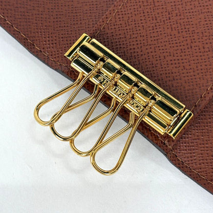 Louis Vuitton Multicles 4 Key Holder Key Hook Key Case Monogram Brown