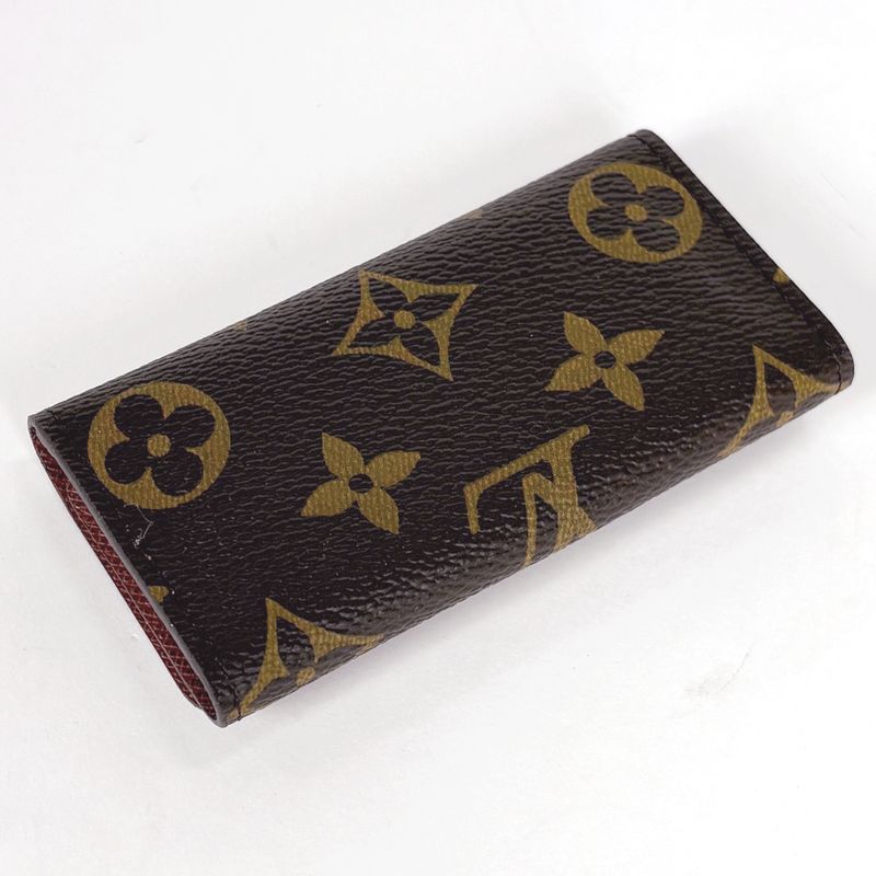 Louis Vuitton Multicles 4 Key Holder Key Hook Key Case Monogram Brown