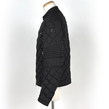 Moncler Logo Down Jacket Breitman Black