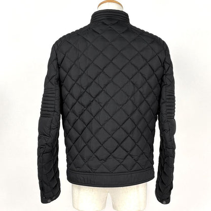 Moncler Logo Down Jacket Breitman Black