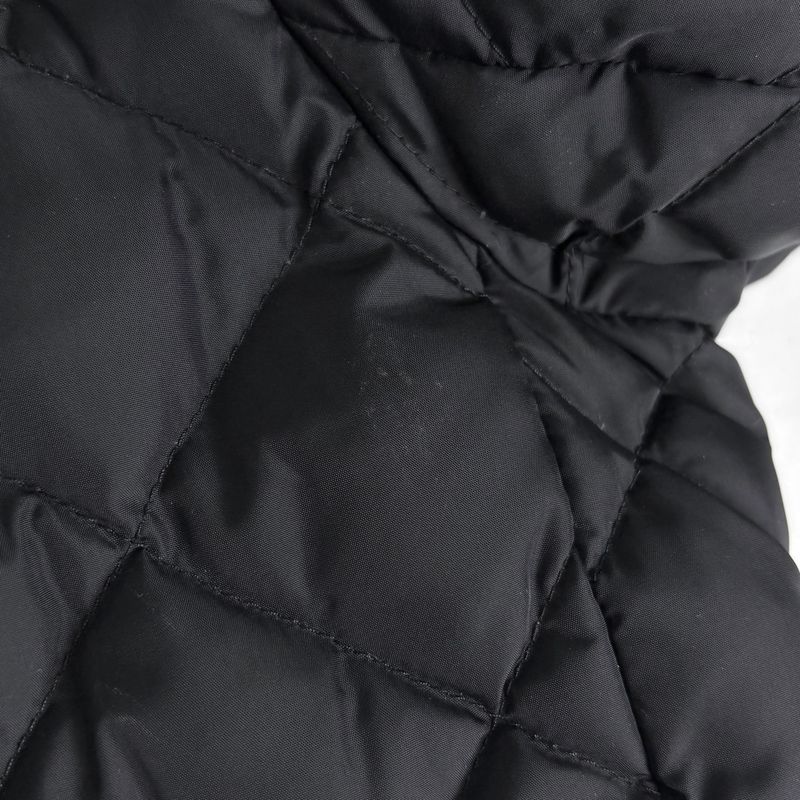 Moncler Logo Down Jacket Breitman Black