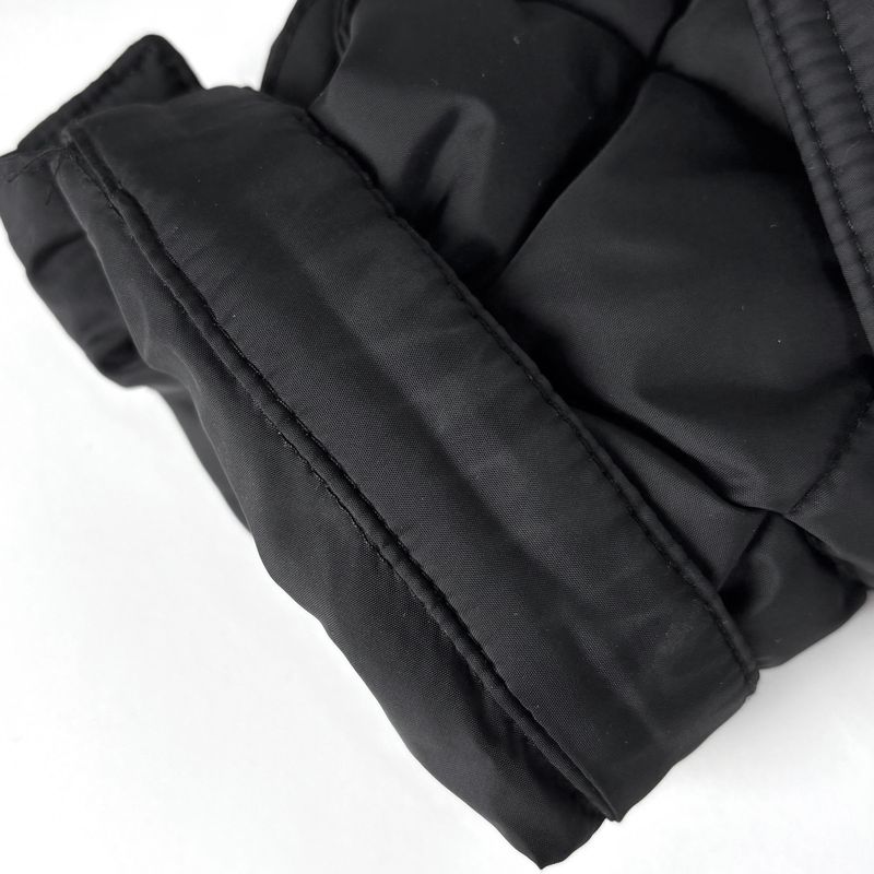 Moncler Logo Down Jacket Breitman Black