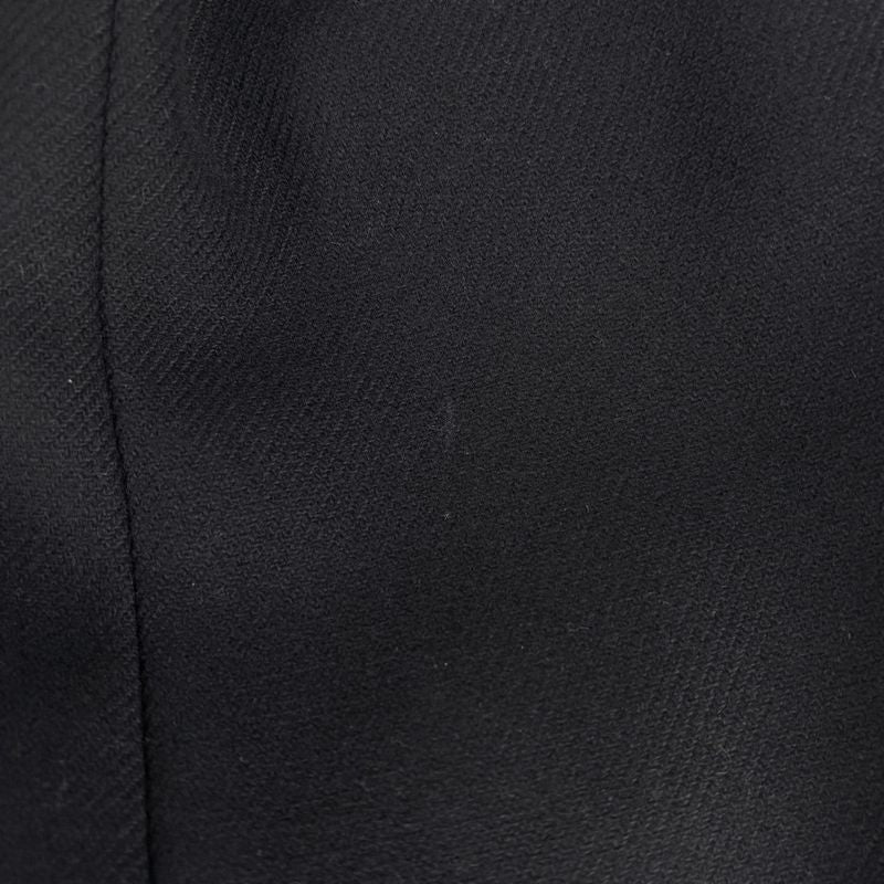 Celine Coat Long Hair Black