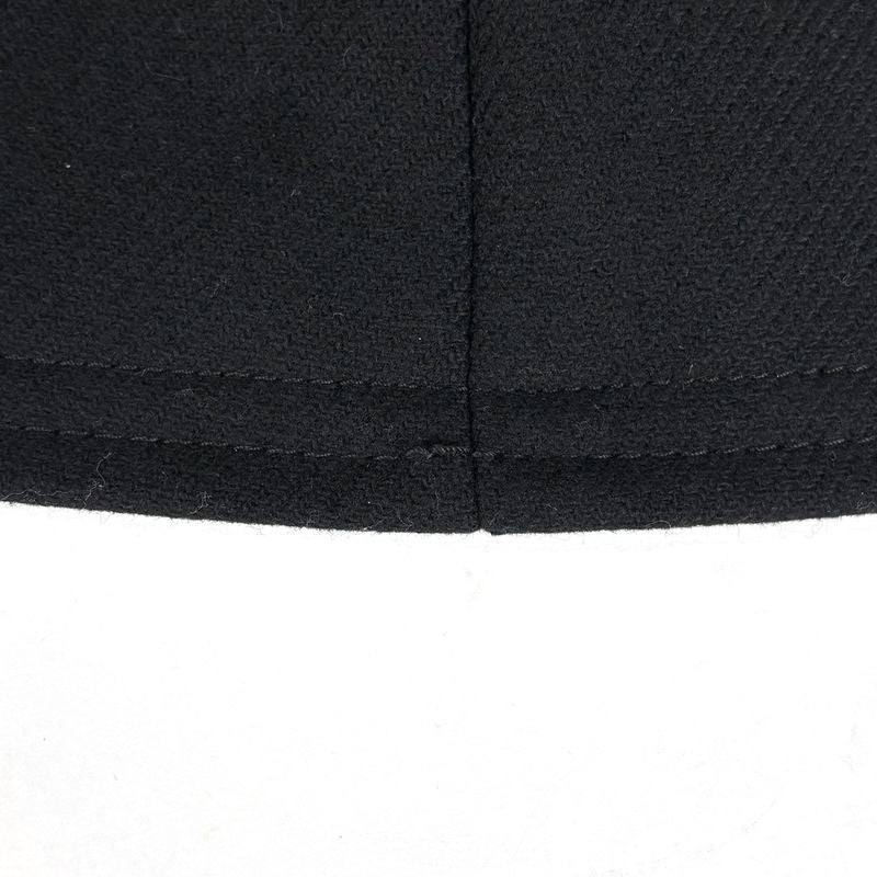 Celine Coat Long Hair Black