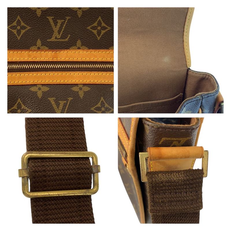 Louis Vuitton Monogram Messenger Bosphore PM Brown Shoulder Bag Pochette