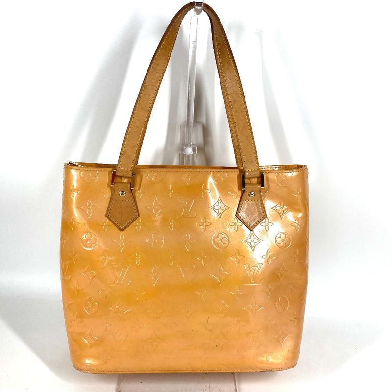 Louis Vuitton Shoulder Bag Houston Monogram Vernis Rose Pink