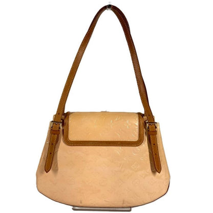 Louis Vuitton Shoulder Bag Biscayne Bay GM Monogram Vernis Canvas Marshmallow