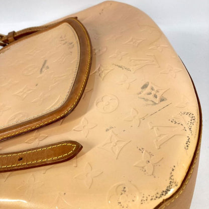 Louis Vuitton Shoulder Bag Biscayne Bay GM Monogram Vernis Canvas Marshmallow