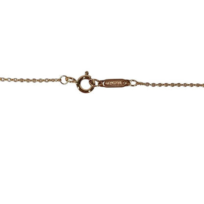 Tiffany & Co Necklace Oval Key Key Pink Gold