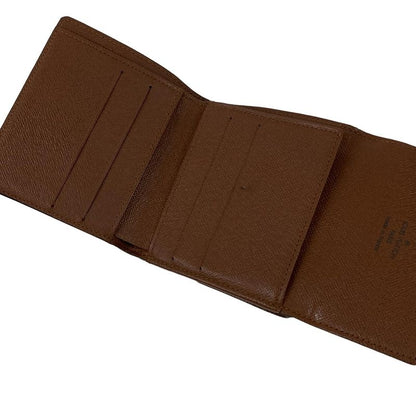 Louis Vuitton Hook Wallet Monogram Porte Monet Billets Cult Cles Leather