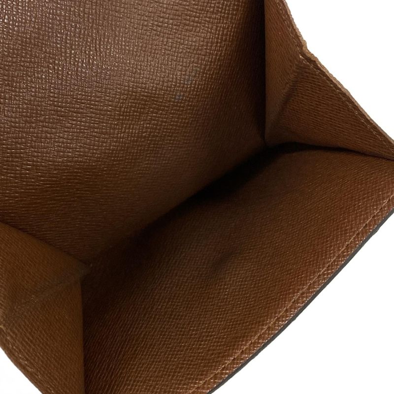 Louis Vuitton Hook Wallet Monogram Porte Monet Billets Cult Cles Leather