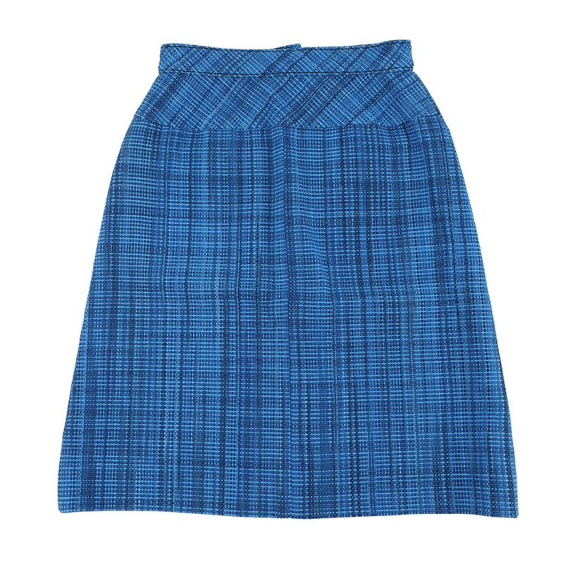 Chanel Skirt CC Logo Tweed 34 Resort Collection