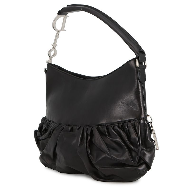 Dior Handbag Leather Black