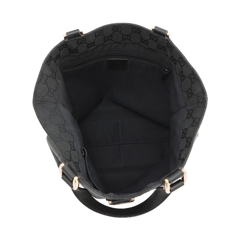 Gucci Tote Abbey Leather Black