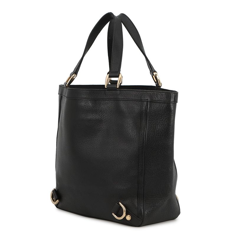 Gucci Tote Abbey Leather Black
