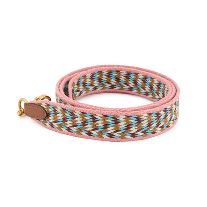 Hermes Shoulder Strap Bandouliere Sangle Allegro Rose Dete White Rouge Vif Gold
