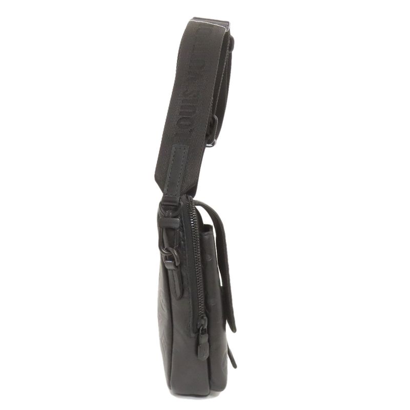 Louis Vuitton Double Phone Pouch Shoulder Bag Monogram Shadow