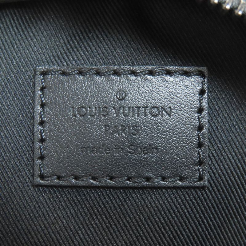 Louis Vuitton Double Phone Pouch Shoulder Bag Monogram Shadow