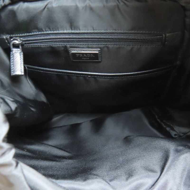 Prada Logo Backpack Nylon