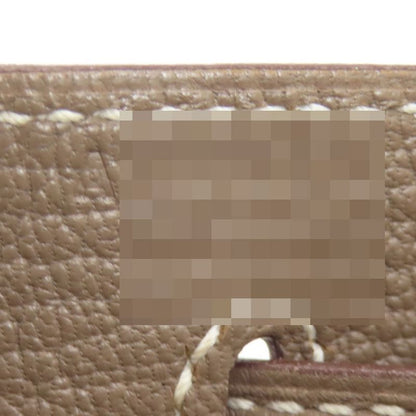 Hermes Kelly 28 Inner Stitch Etoupe Silver Handbag Togo