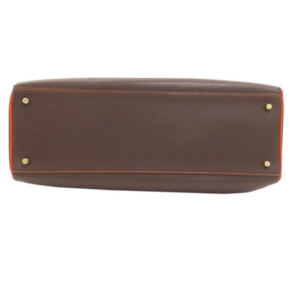 Hermes Kelly 40 Special Order Inner Sewing Gold Handbag Epsom