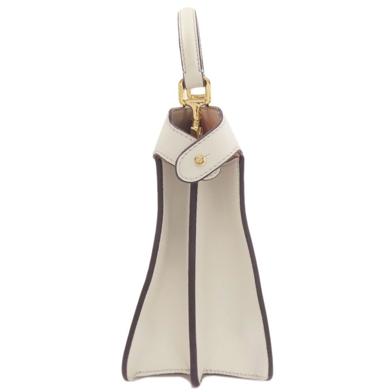 Fendi Peekaboo Eye Calf 2-Way Handbag