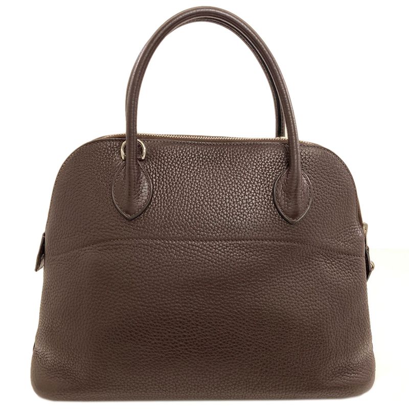 Hermes Bolide 31 Silver Handbag Taurillon