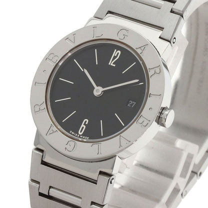 Bvlgari Watch SS Black
