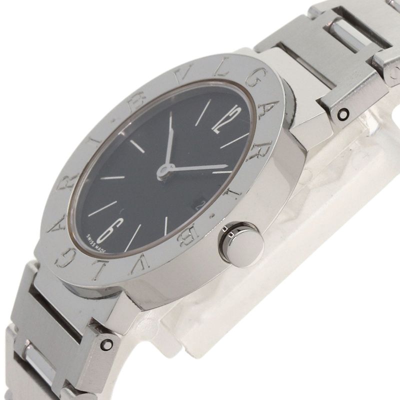 Bvlgari Watch SS Black