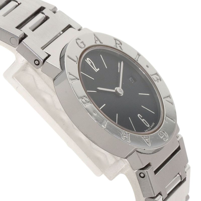 Bvlgari Watch SS Black