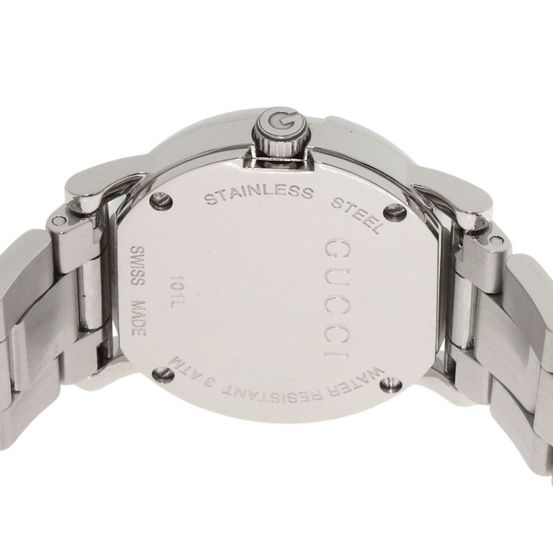 Gucci Round Face Watch SS