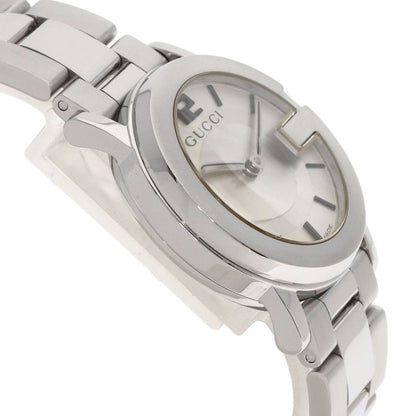Gucci Round Face Watch SS