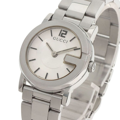 Gucci Round Face Watch SS