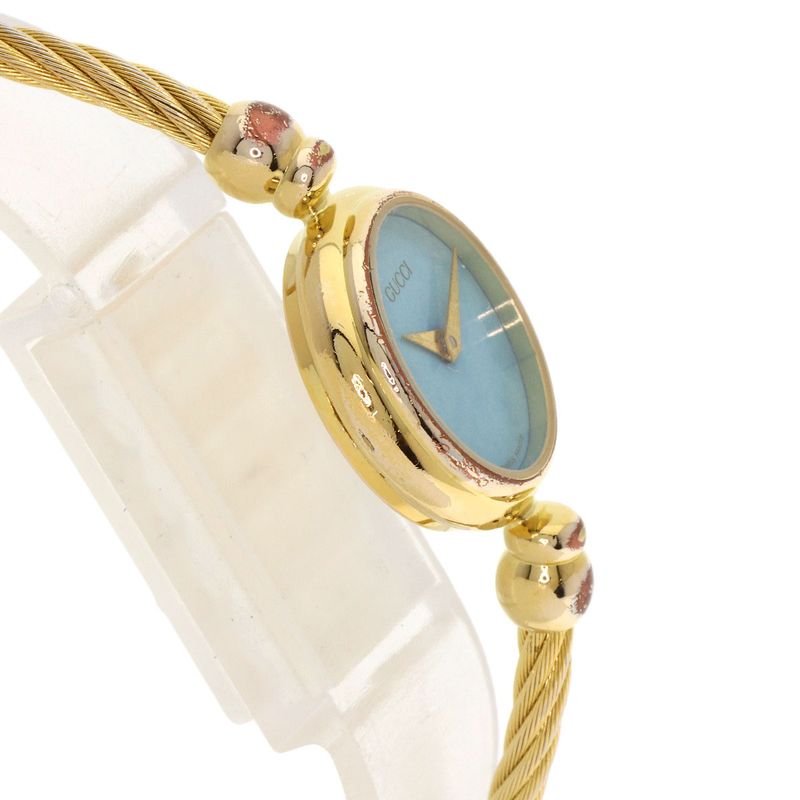 Gucci Round Face Turquoise Watch