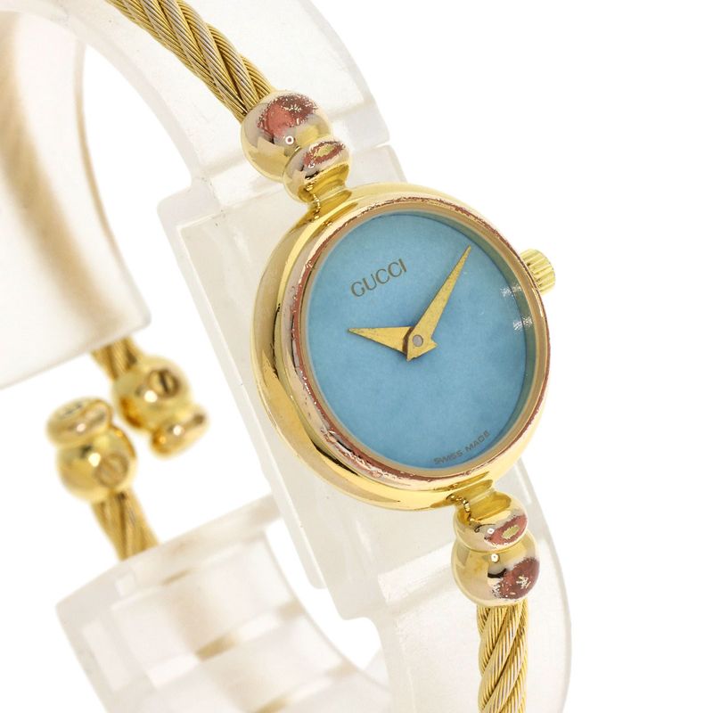 Gucci Round Face Turquoise Watch
