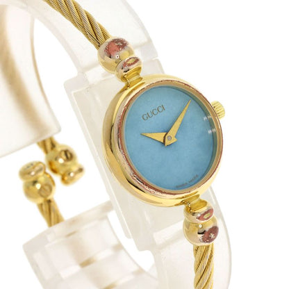 Gucci Round Face Turquoise Watch